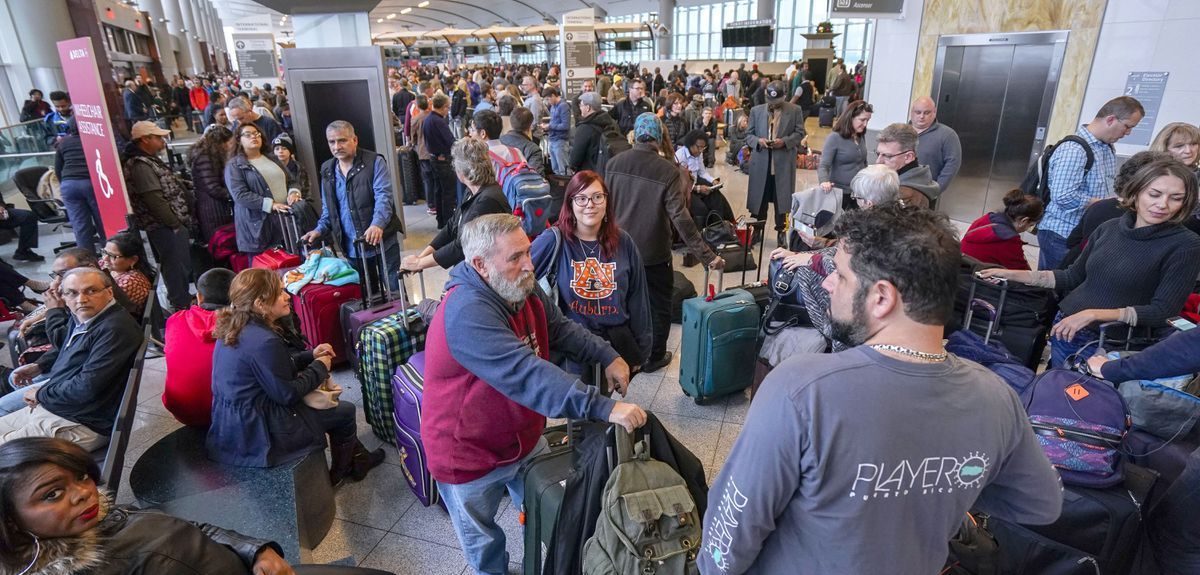 passport system airport chaos