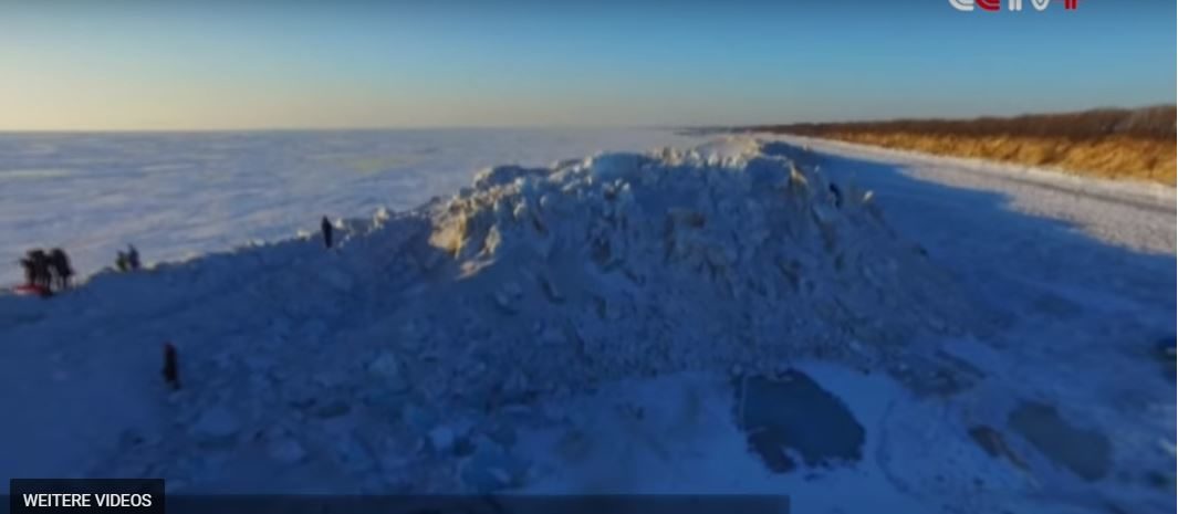 Ice wall