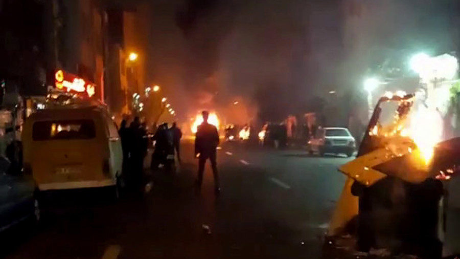 tehran iran protest
