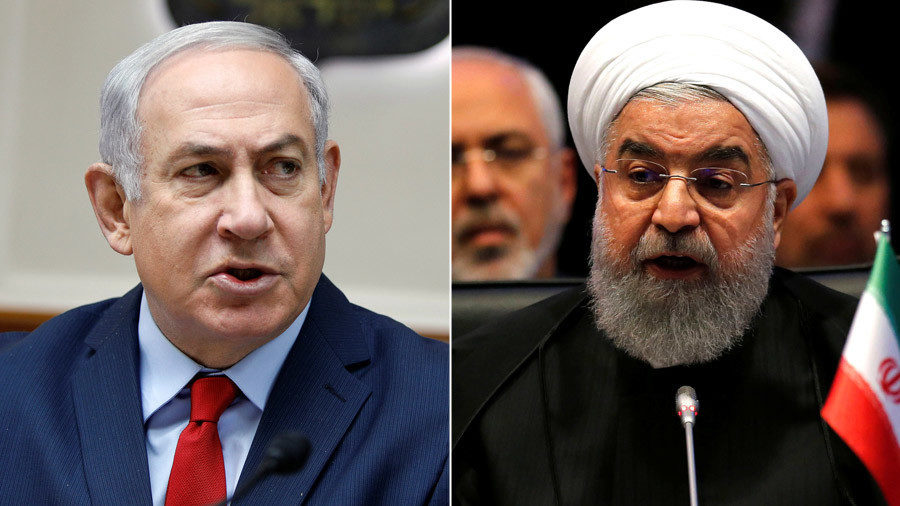 Israeli Prime Minister Benjamin Netanyahu and Iran's President Hassan Rouhani