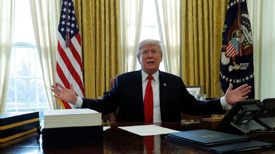 US president Donald Trump