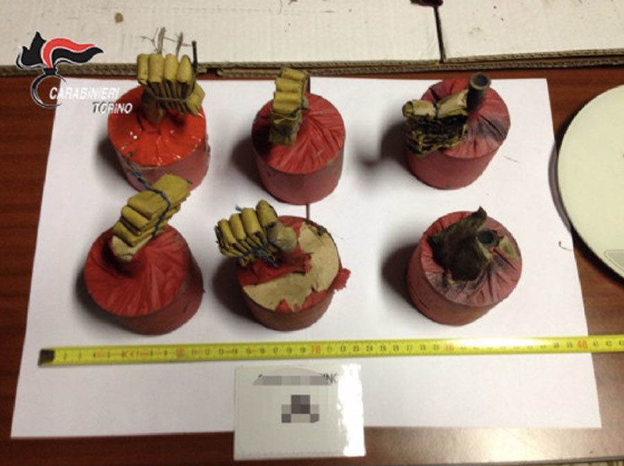 Click to enlarge Turin explosive devices