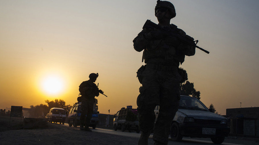 US soldiers in the Nangarhar province of Afghanistan
