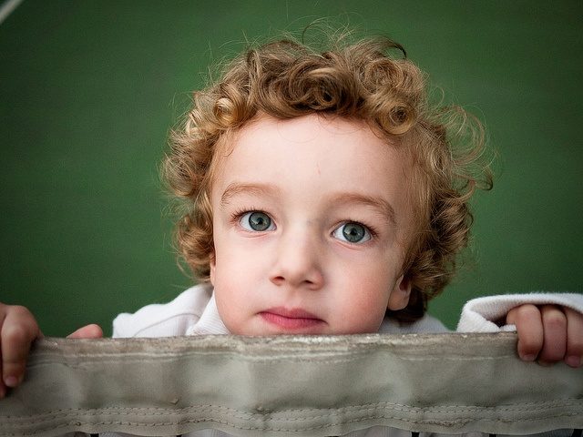 curious child