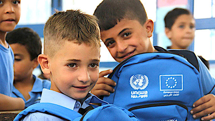 Click to enlarge UNRWA Boys
