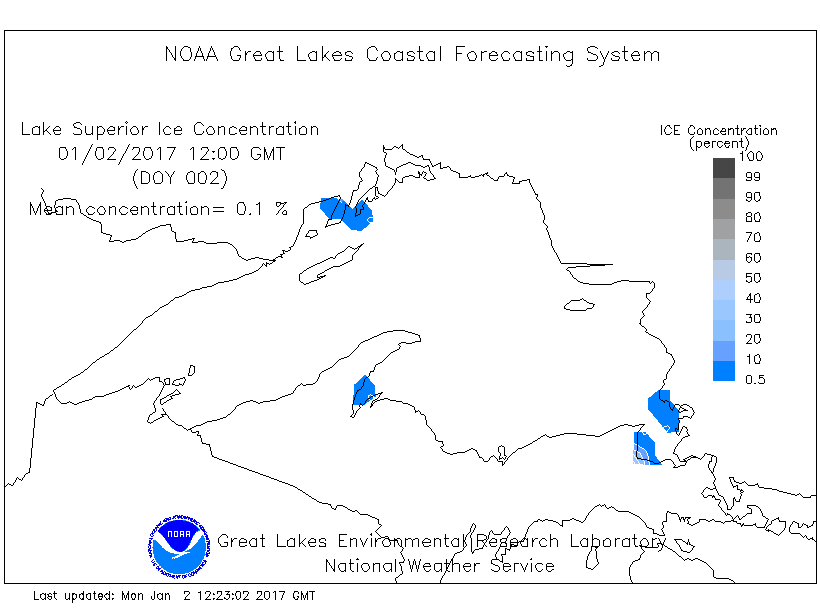 Lake Superior – 2 Jan 2017