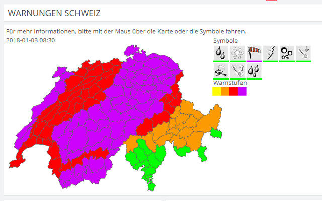 map Switzerland