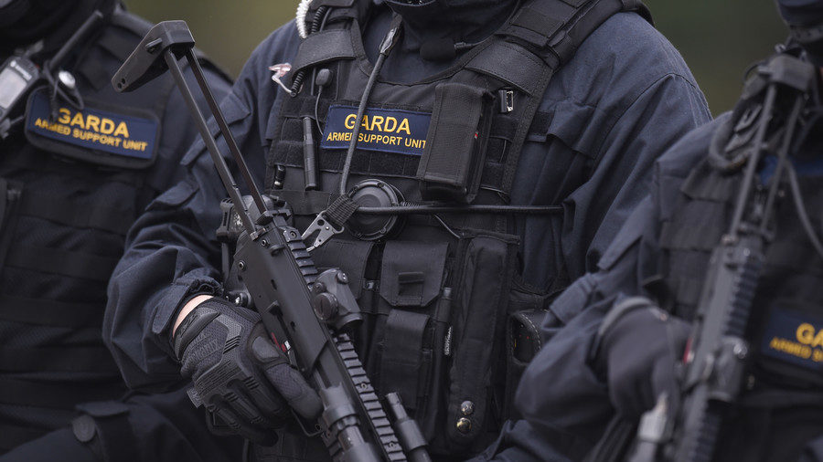 File photo of Irish police.