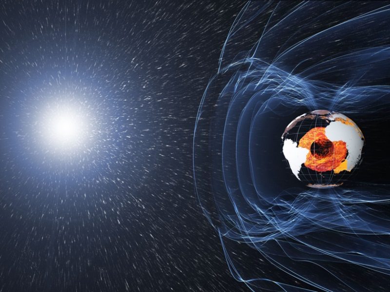 Click to enlarge Earth’s magnetic field lines