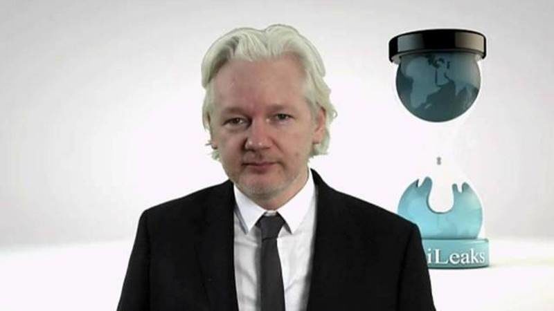 assange wikileaks logo
