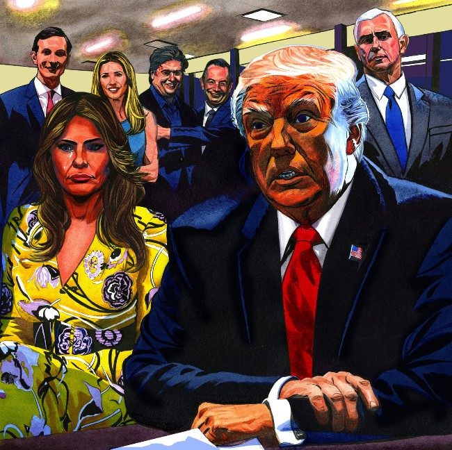 Trump illustration