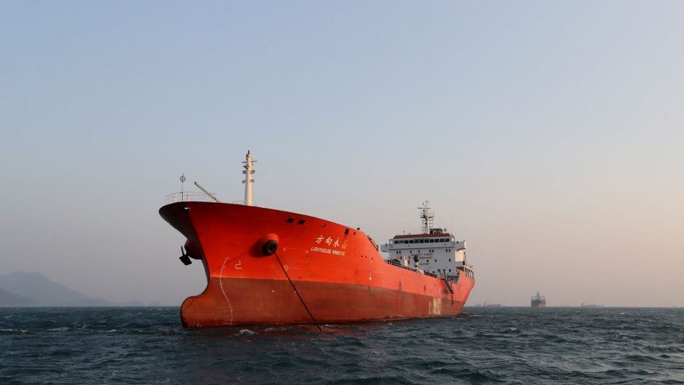 North Korea oil vessel