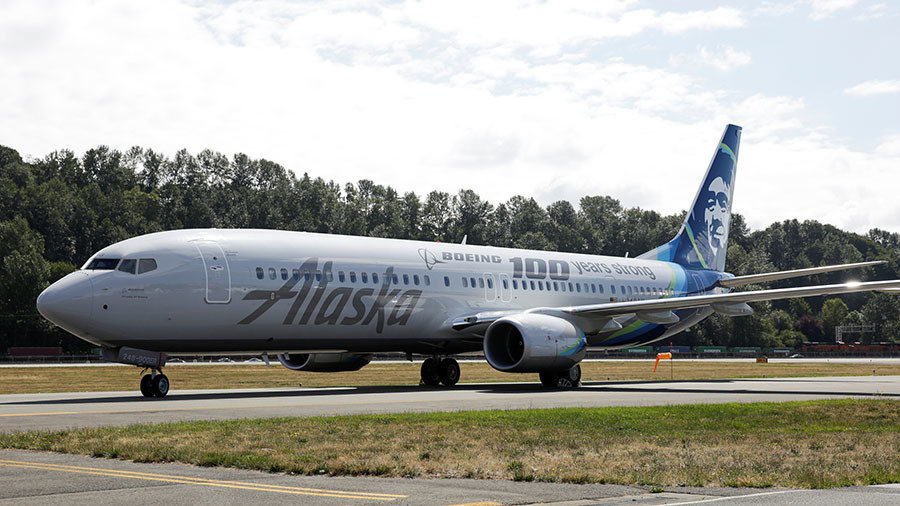 Click to enlarge Alaska Airlines