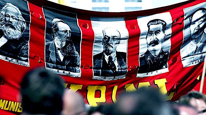 Click to enlarge Communist banner