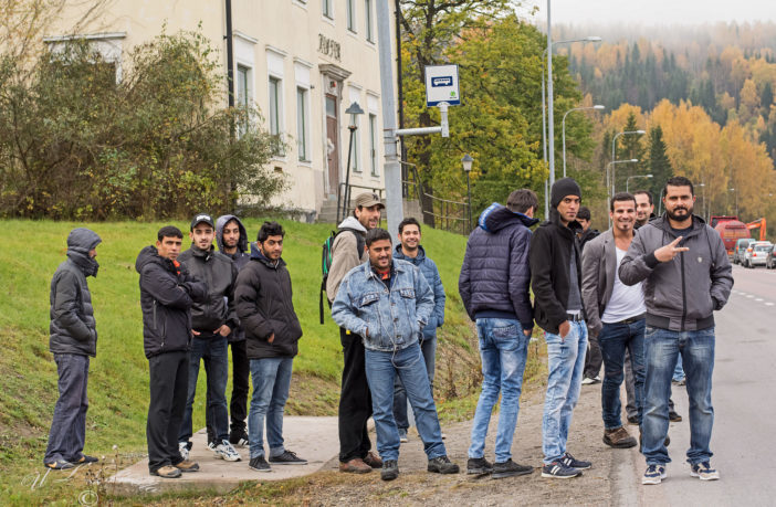 Click to enlarge Migrants in Sweden