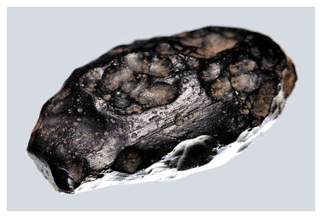 Click to enlarge A tektite