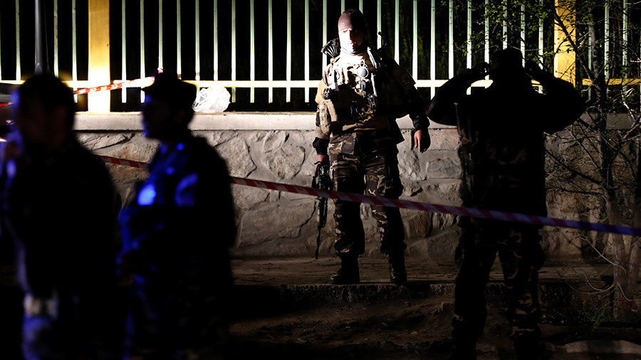 Afghani security officers