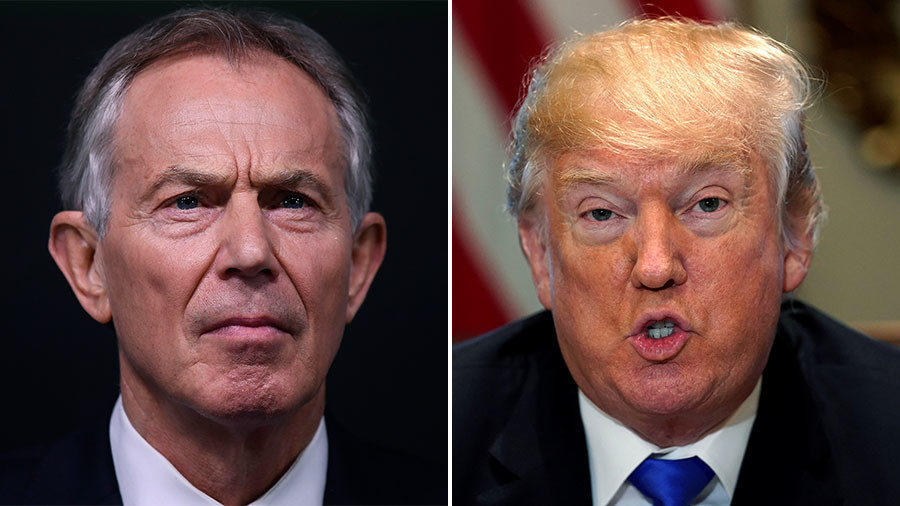 Trump and Blair