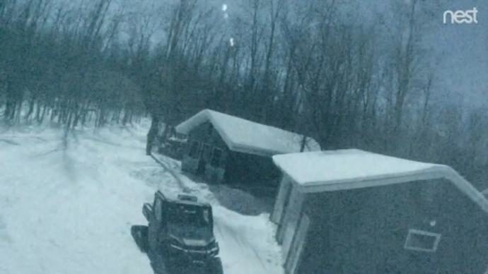Meteor flash over northern Minnesota