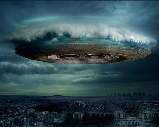 Click to enlarge Cloud UFO