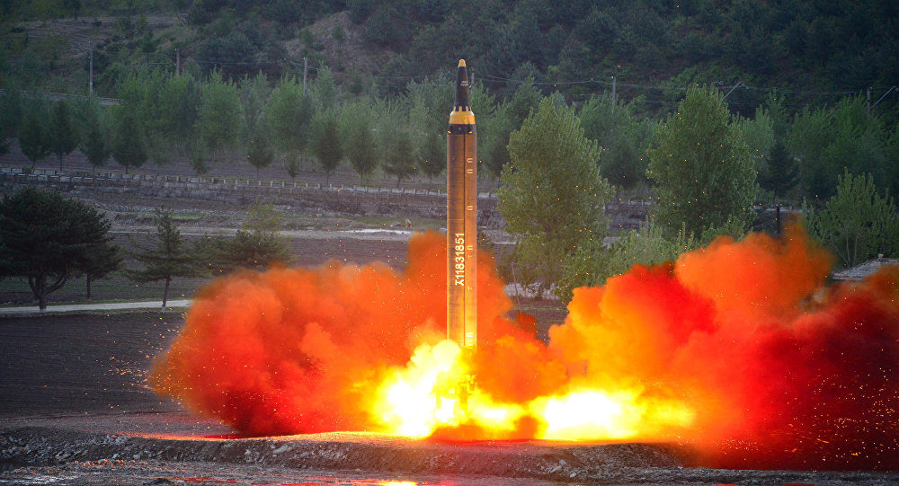 Missile test