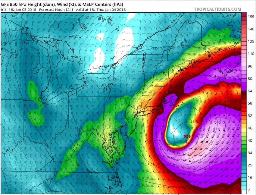 Click to enlarge Wind speeds Storm Grayson