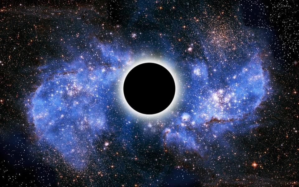Click to enlarge simple black hole