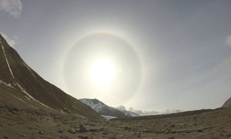 In Antarctic dry valleys, early signs of climate change-induced shifts in soil