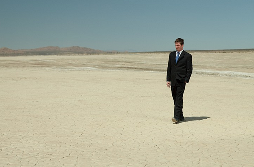 Click to enlarge man on beach