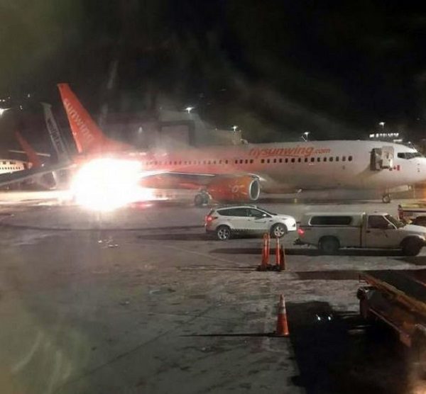 sunwing plane
