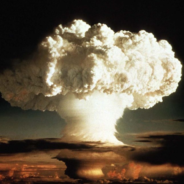 Hydrogen bomb test