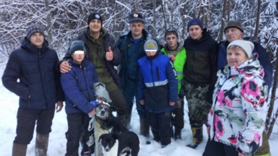 Click to enlarge boys found safe taiga russia