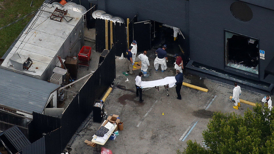 Forced confession expert called to court after gunman's wife said she knew of Pulse attack plan Investigators work the scene following a mass shooting at the Pulse gay nightclub in Orlando Florida, U.S. June 12, 2016.  Carlo Allegri / Reuters