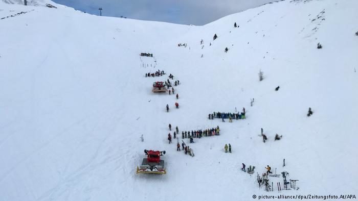 Click to enlarge Avalanche kills two German skiers in Austria