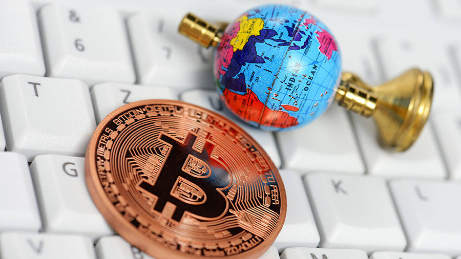 Bitcoin globe