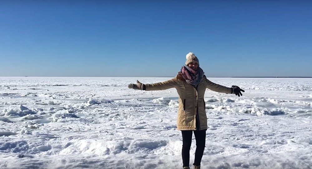 Click to enlarge Old Silver Beach in North Falmouth frozen