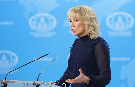 Russian Foreign Ministry’s Spokeswoman Maria Zakharova