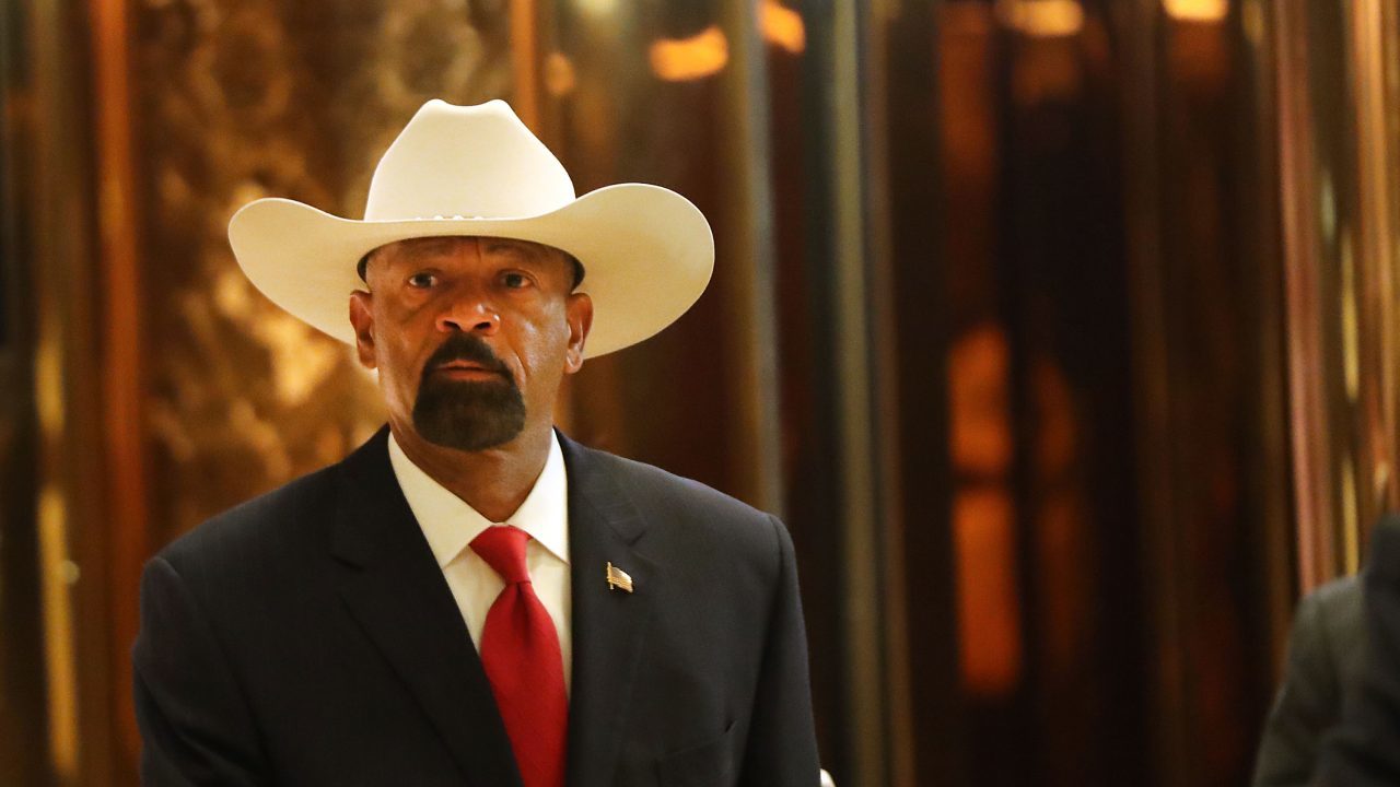 Milwaukee County Sheriff David Clarke