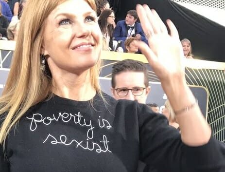 Click to enlarge woman with poverty is sexist t-shirt