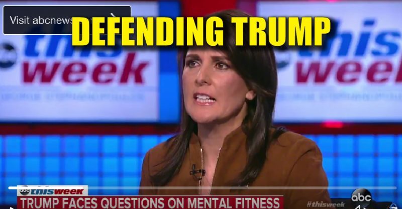 nikki haley defending trump