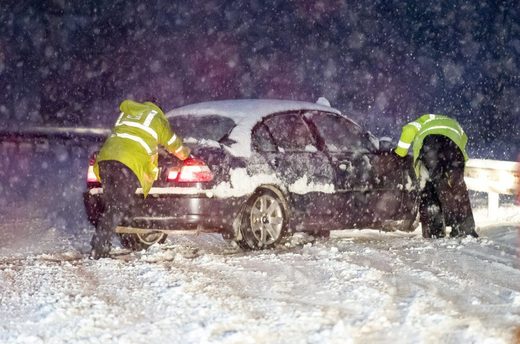 snow england