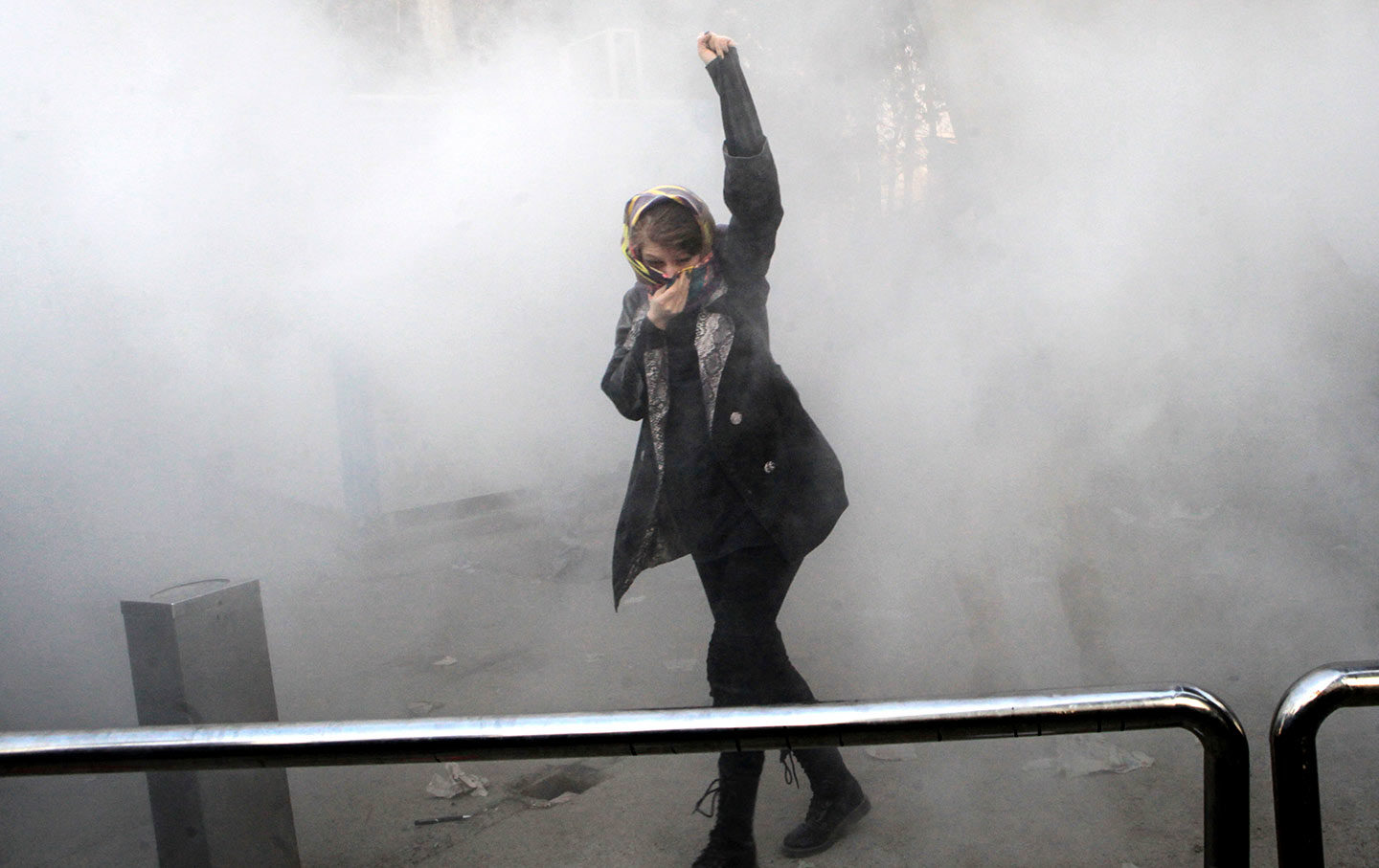 Click to enlarge tehran iran student protest