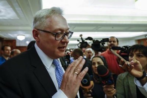 Russian Deputy Foreign Minister Sergei Ryabkov