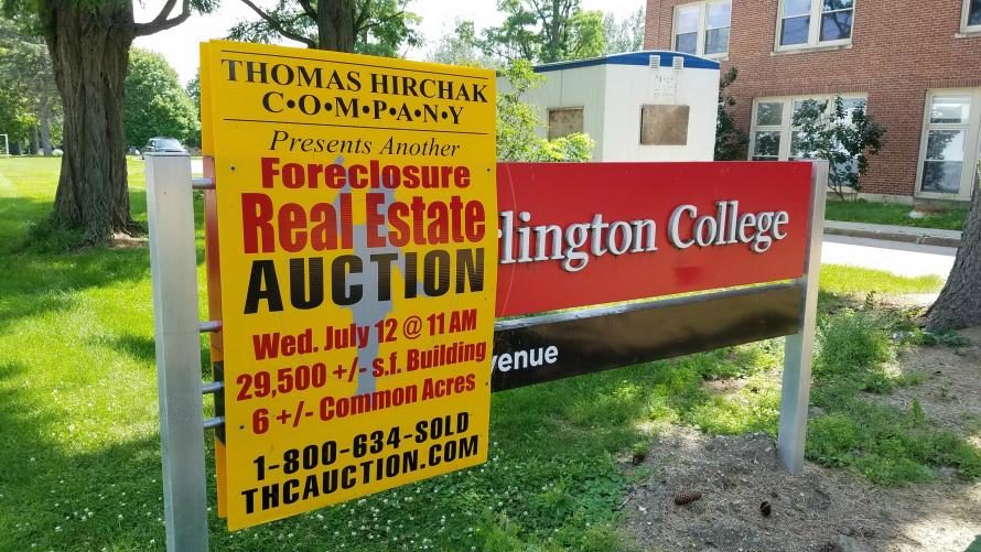 burlington college auction