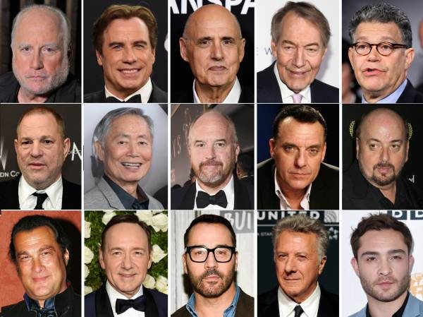 Click to enlarge Hollywood accused abusers