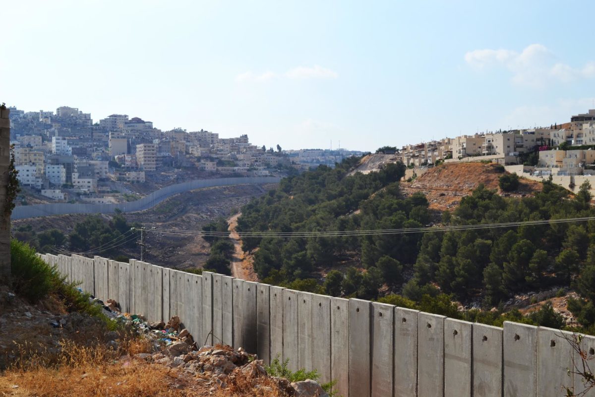 Gaza Israel wall