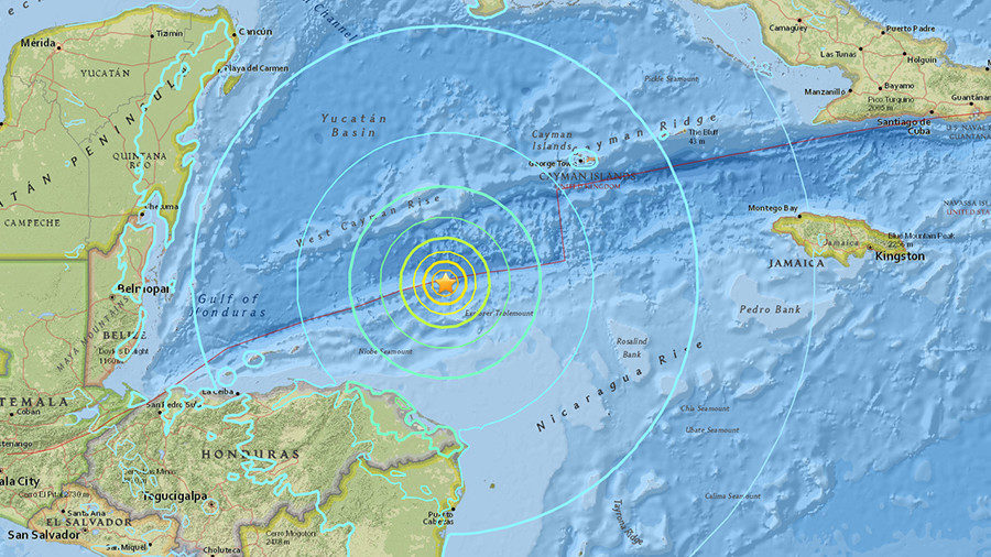 Click to enlarge earthquake carribean 201/
