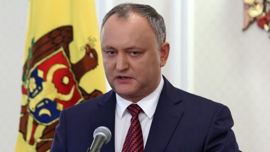 Click to enlarge Moldova's Constitutional Court has temporarily suspended pro-Russian President Igor Dodon