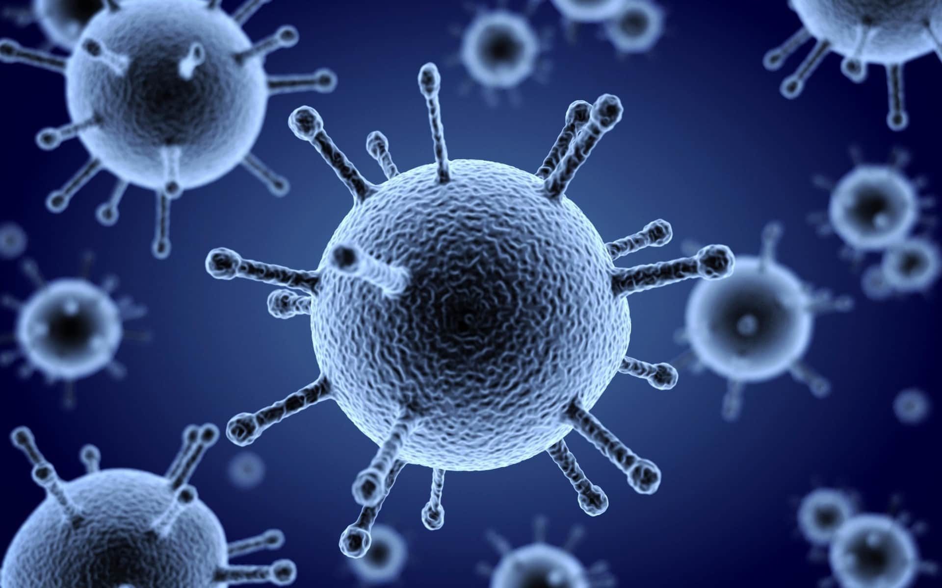 Click to enlarge flu virus