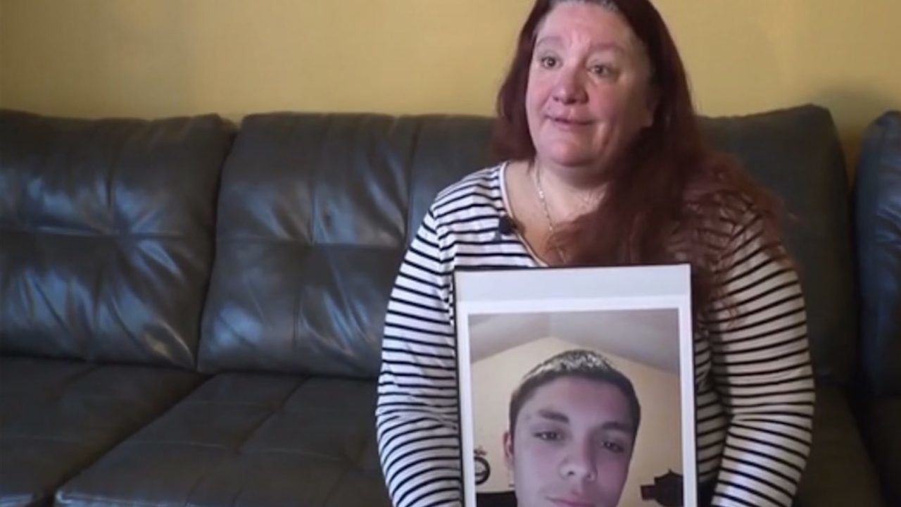 mother of armed robber